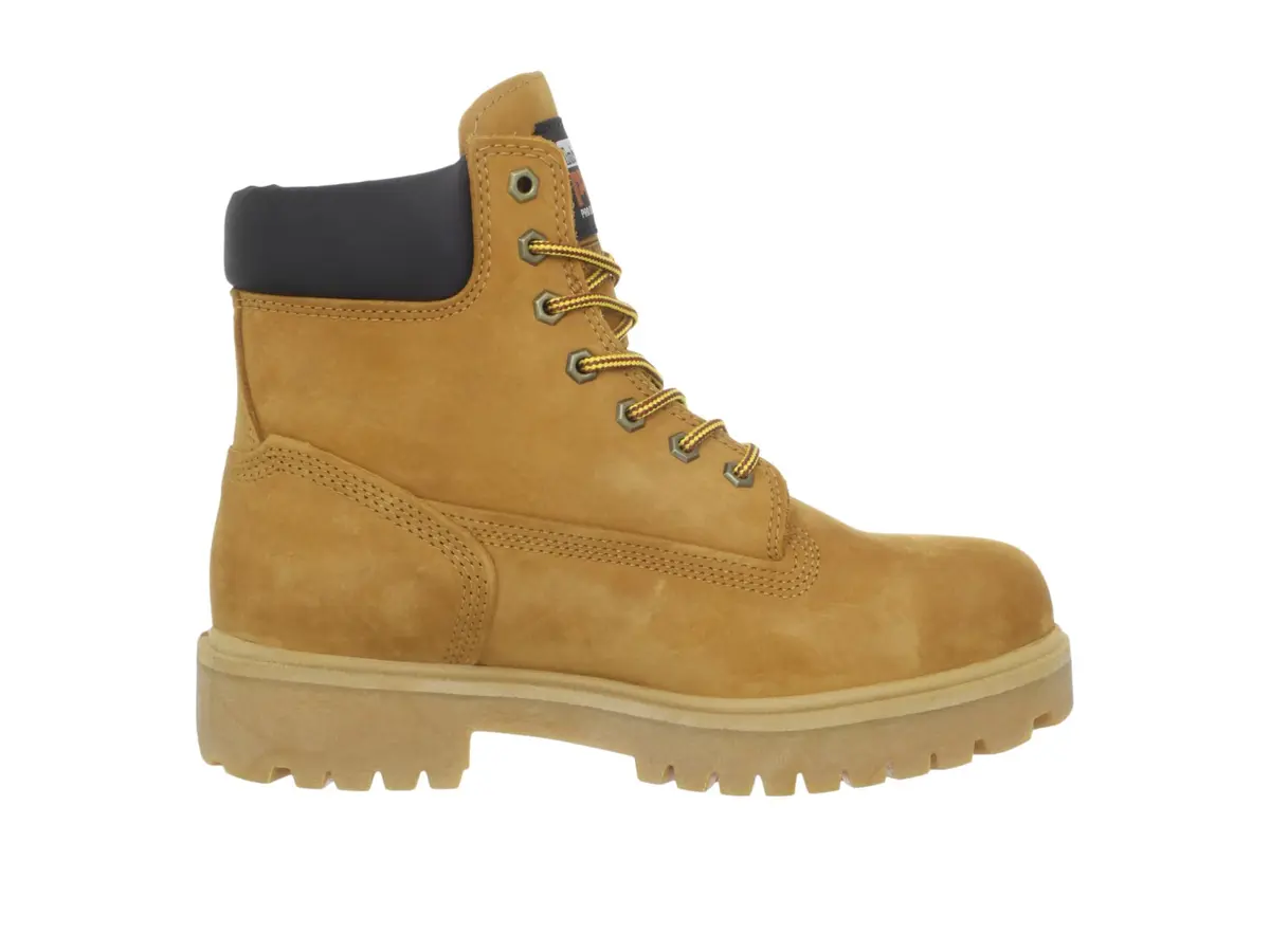 Timberland PRO Men's Direct Attach 6 Inch Steel Safety Toe Waterproof Work Boot, Wheat Nubuck, 14 M | Insulated & Durable - view 7