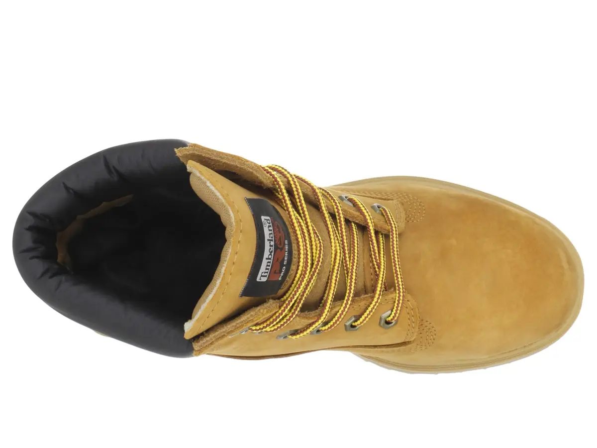 Timberland PRO Men's Direct Attach 6 Inch Steel Safety Toe Waterproof Work Boot, Wheat Nubuck, 14 M | Insulated & Durable - view 3