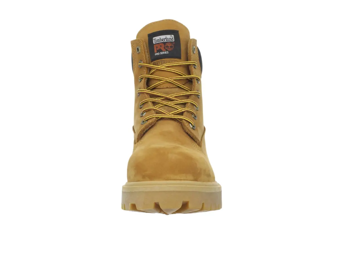 Timberland PRO Men's Direct Attach 6 Inch Steel Safety Toe Waterproof Insulated Work Boot, Wheat, 14 Wide - view 8