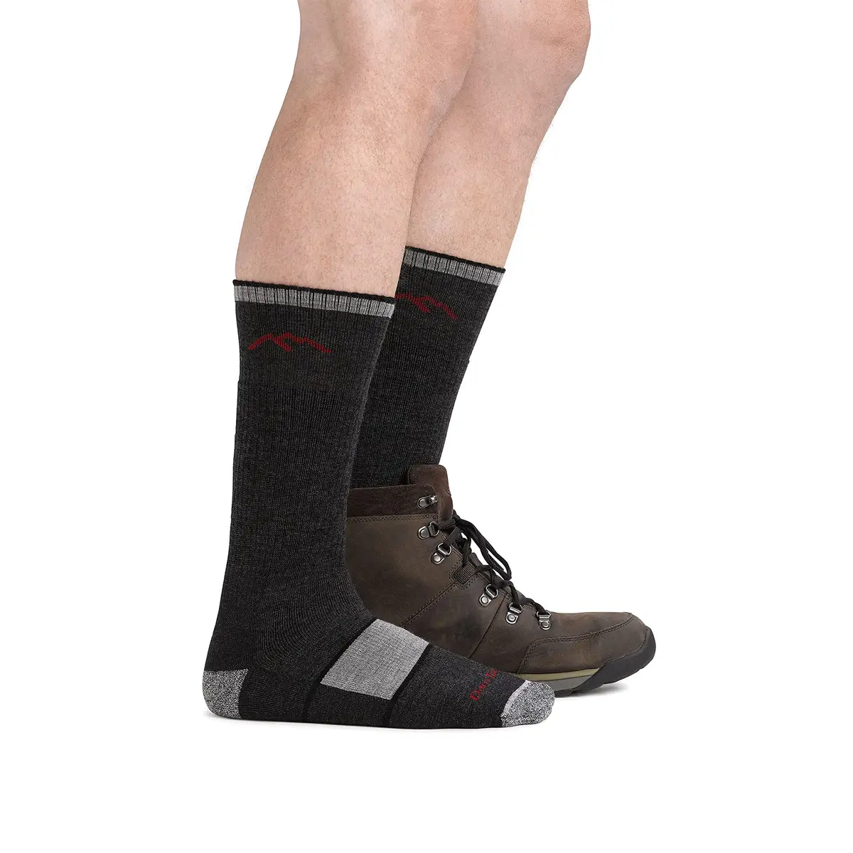 Darn Tough Vermont Men's Hiker Boot Midweight Full Cushion Socks (1405) S | Merino Wool, Full Cushion, Mid-Calf - view 2