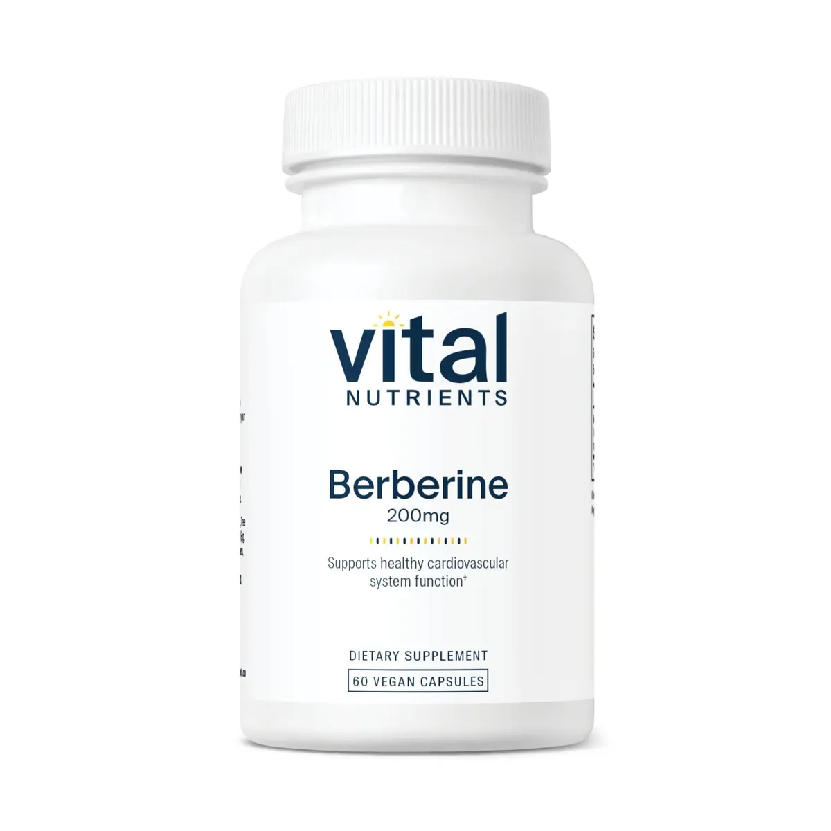 Vital Nutrients Berberine 200 mg | Supports Heart & Gut | Vegan, Gluten-Free, 60 Capsules - main product image