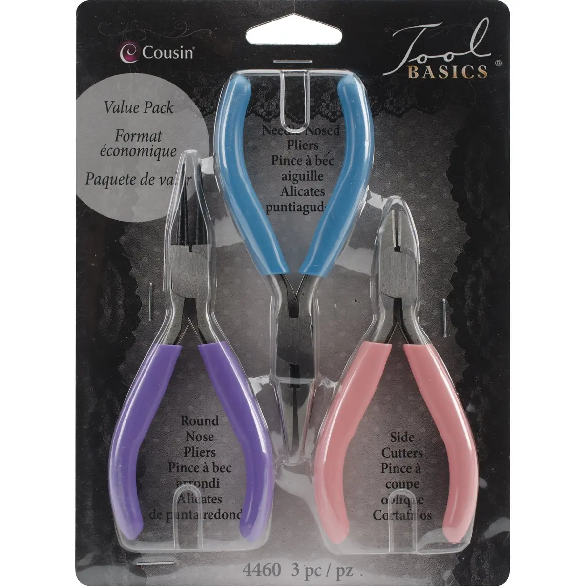 Cousin Craft & Jewelry Making Tool Kit 3-Piece Set | Essential Tools for Beginners - main product image