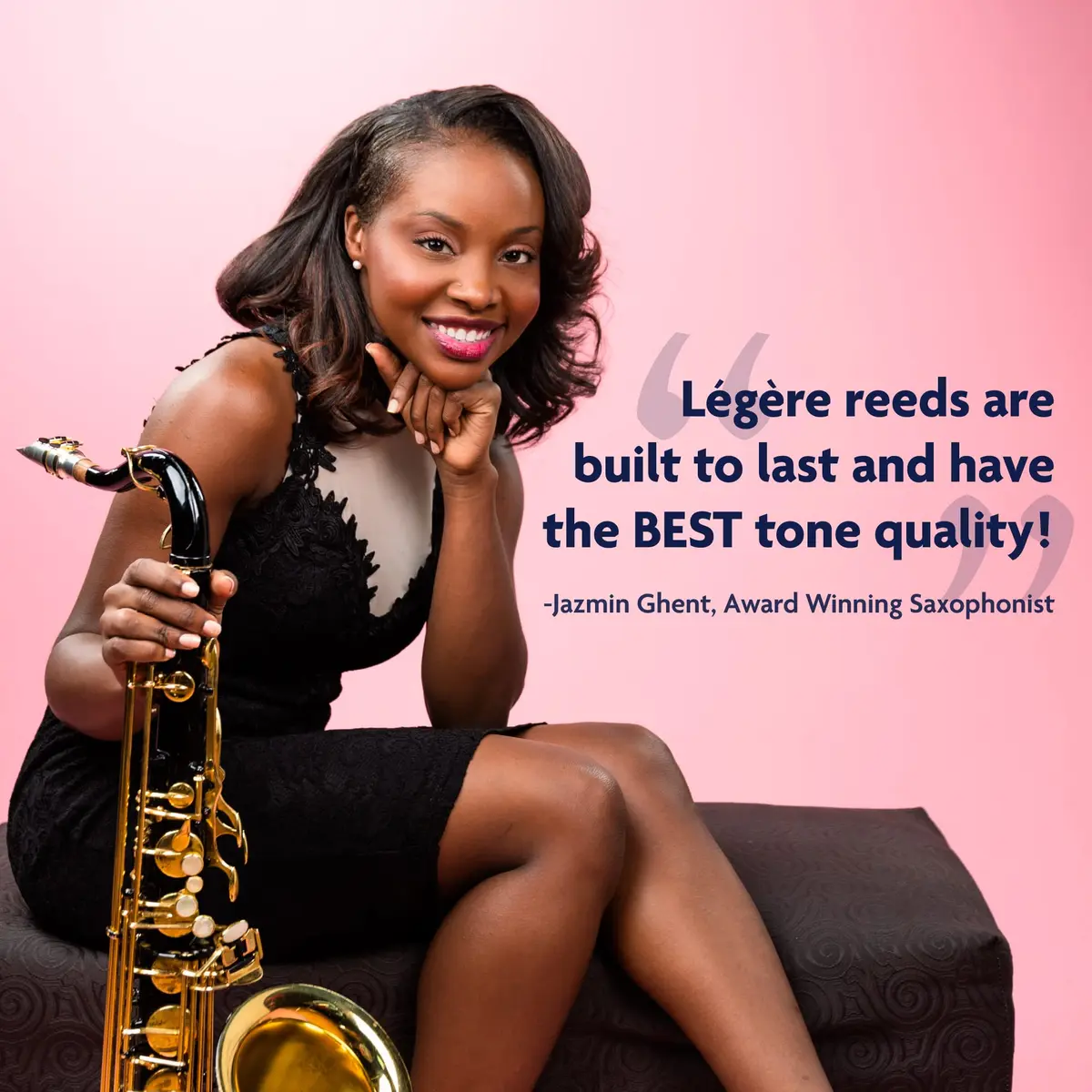 Legere Alto Saxophone Reed Classic Strength 3.50 (AS3.5) | Easy-Playing, Durable, Synthetic Student Saxophone Reed - view 5