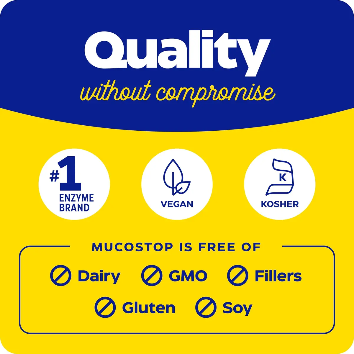 Enzymedica MucoStop Caps - Helps Clear Mucus - 48 Capsules | Natural Enzyme Support for Sinus & Respiratory Comfort - view 6