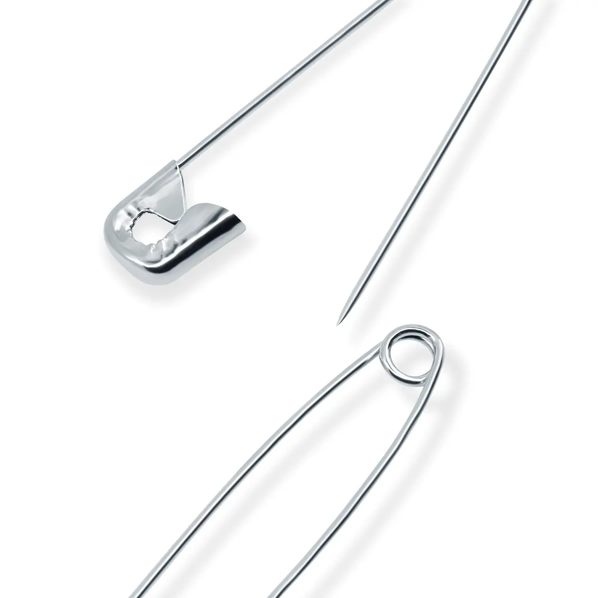 Dritz Safety Pins Size 3 | 2-Inch Brass Pins for Sewing & Crafts, 40-Count - view 3