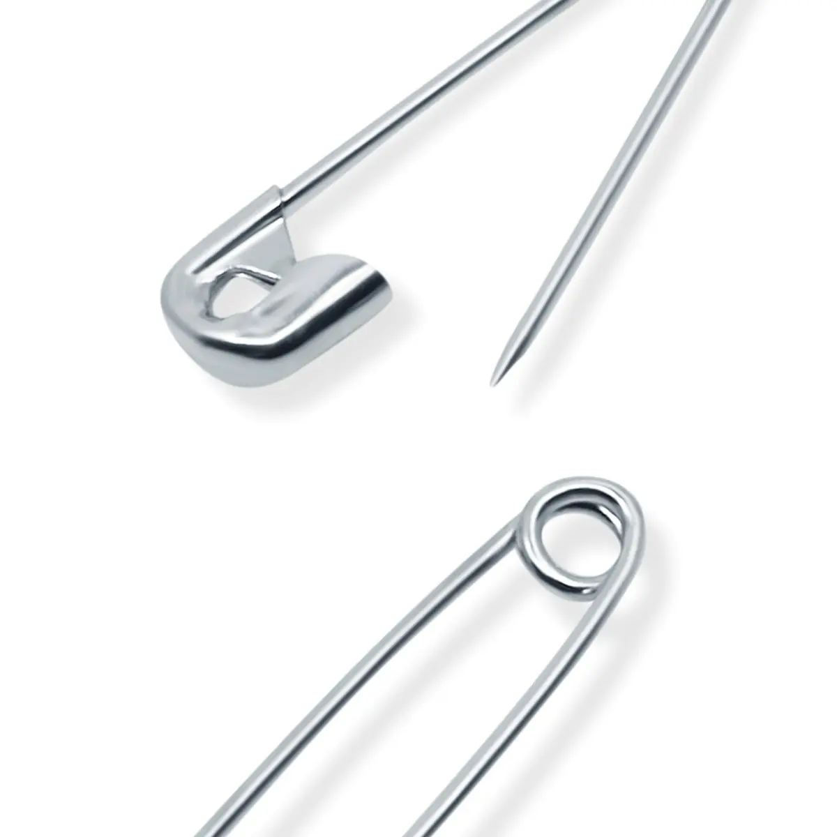 Dritz Safety Pins Nickel Plated Steel Assorted Sizes | Household & Craft Use (70-120 chars) - view 7