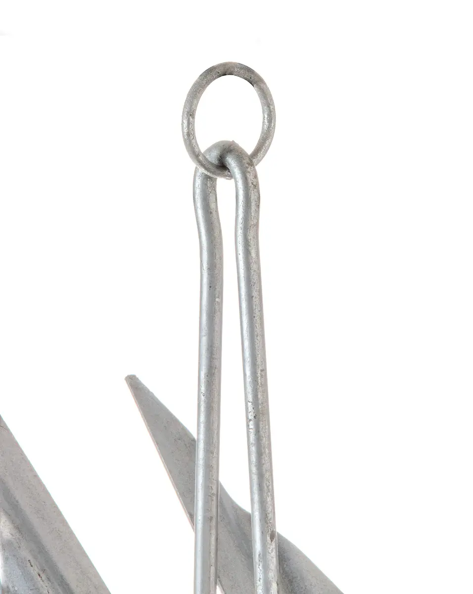 Seachoice Utility Anchor w/ Slip Ring, Size 7E, Galvanized Steel | Deep Penetration & Easy Retrieval - view 2