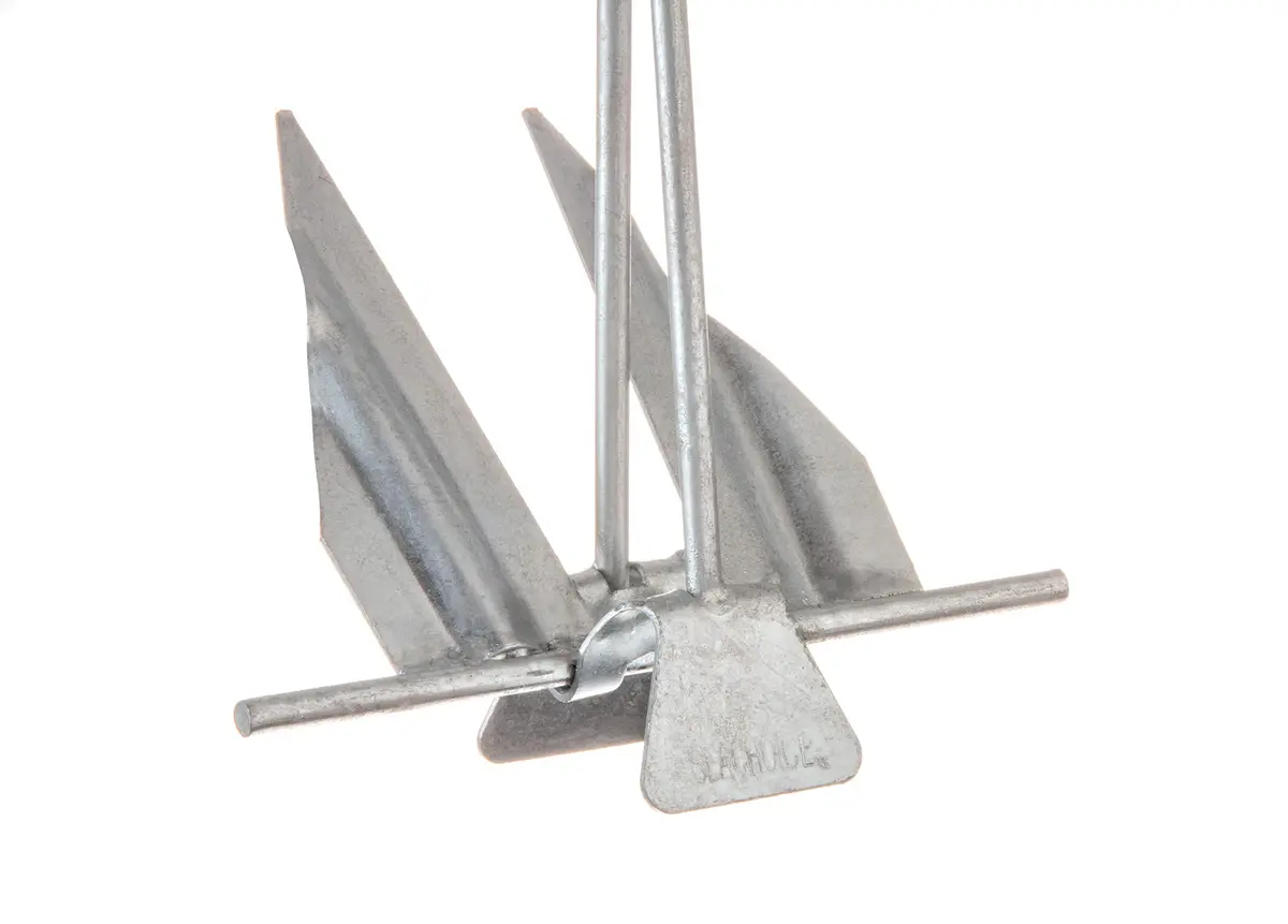 Seachoice Utility Anchor w/ Slip Ring, Size 7E, Galvanized Steel | Deep Penetration & Easy Retrieval - view 3
