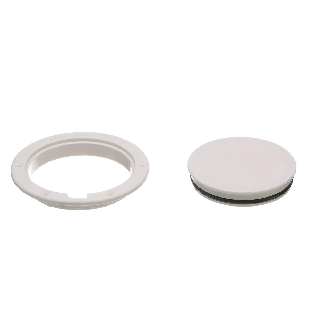 Seachoice White Pry-Up Deck Plate 25.4cm (10 in) | Watertight O-Ring Seal for Marine Use - view 3
