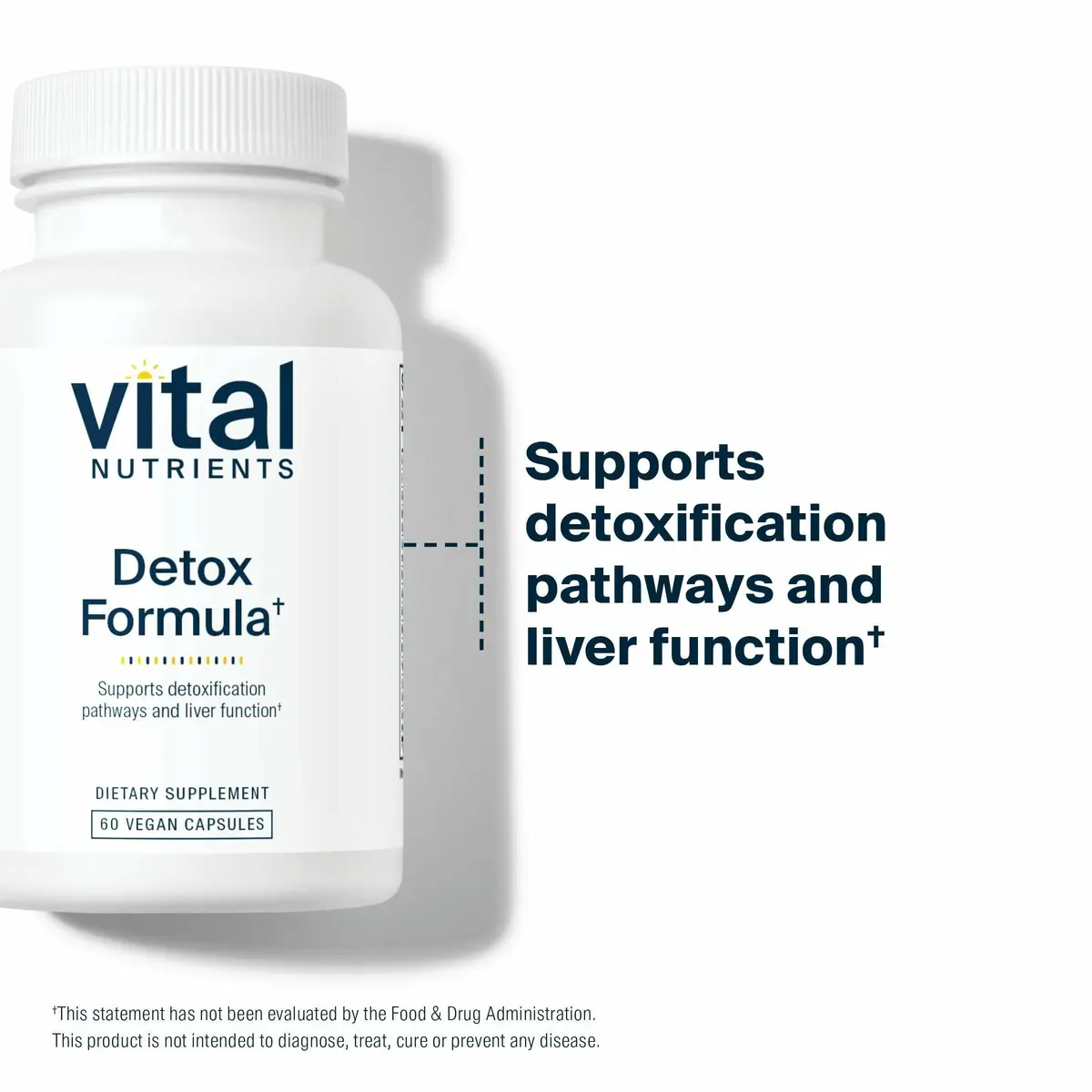 Vital Nutrients Detox Formula 60 Capsules | Supports Liver & Detoxification - view 3
