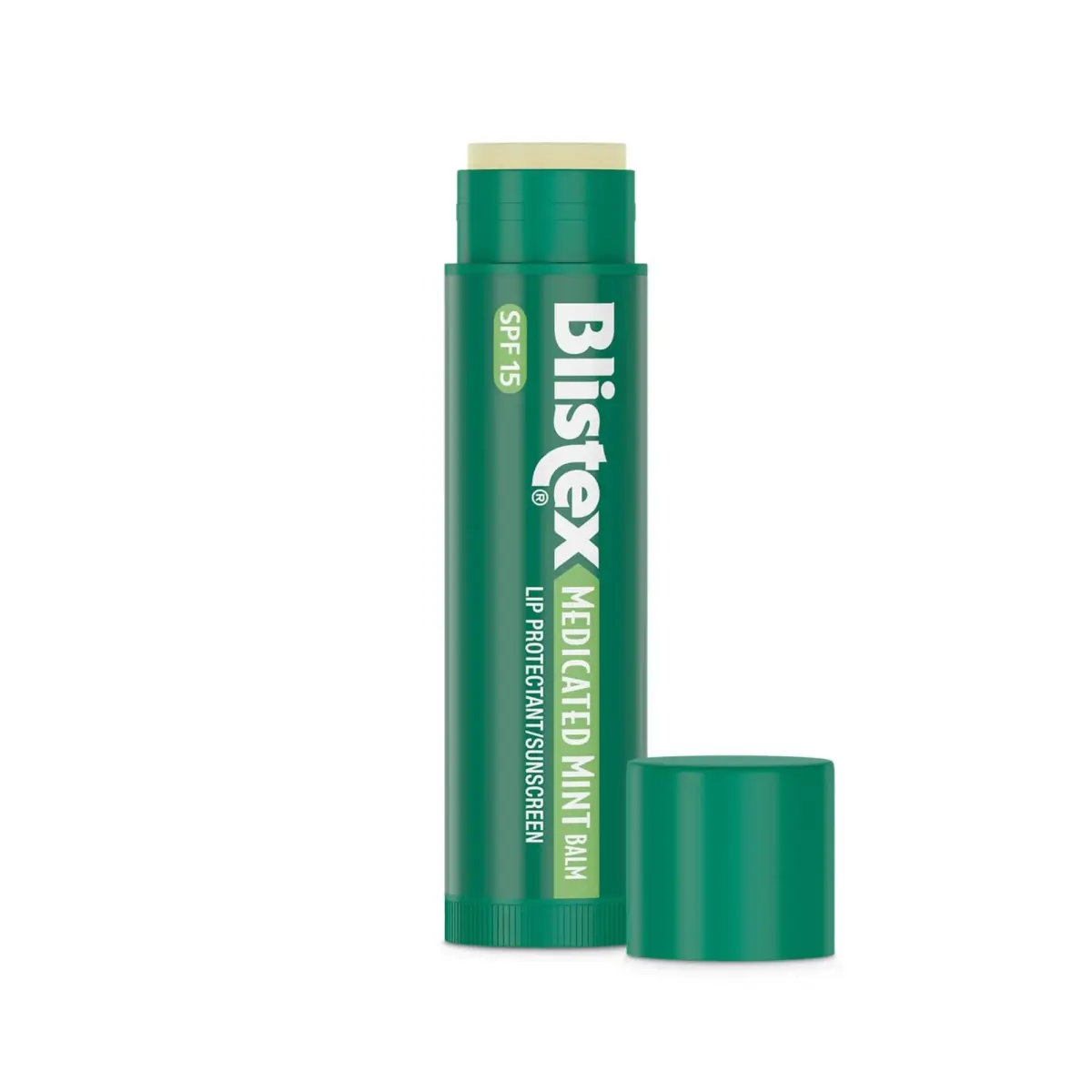Blistex Medicated Mint Lip Balm Stick 0.15 Oz (4.4 ml) | Soothes & Protects Dry, Chapped Lips - view 3