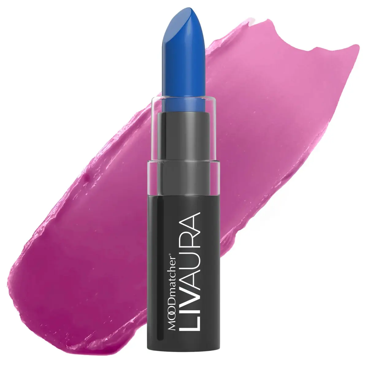 MOODmatcher LIVAURA Color Changing Lipstick in Dark Blue | 0.12 oz (3.4 g) - main product image