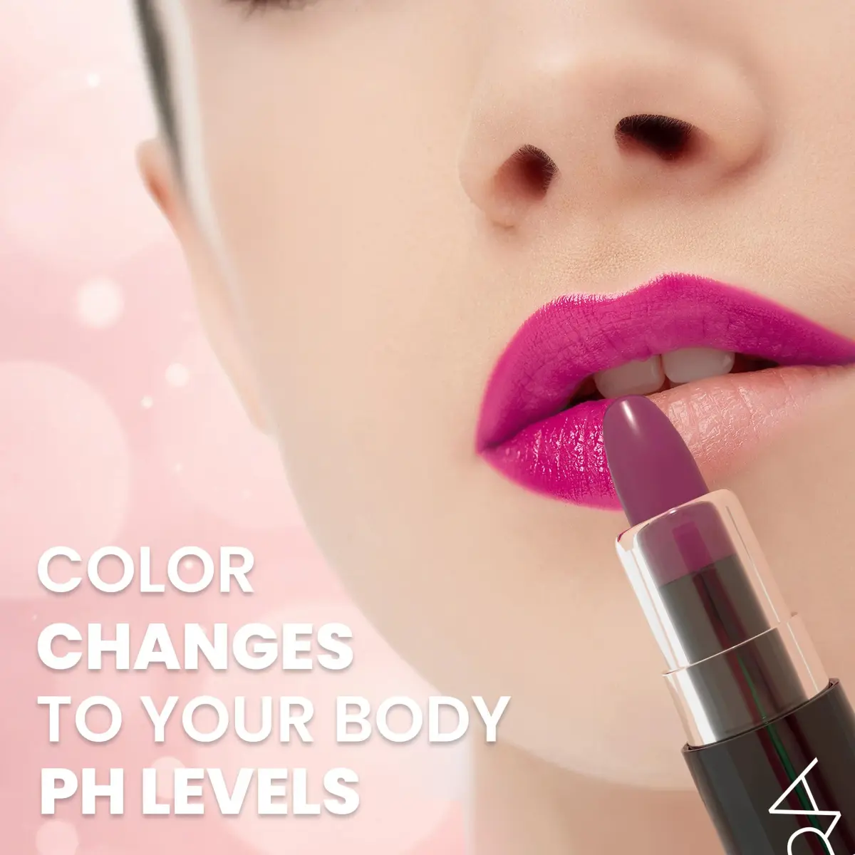 MOODmatcher LIVAURA Purple Color Changing Lipstick | 0.12 oz (3.4 g) - view 2