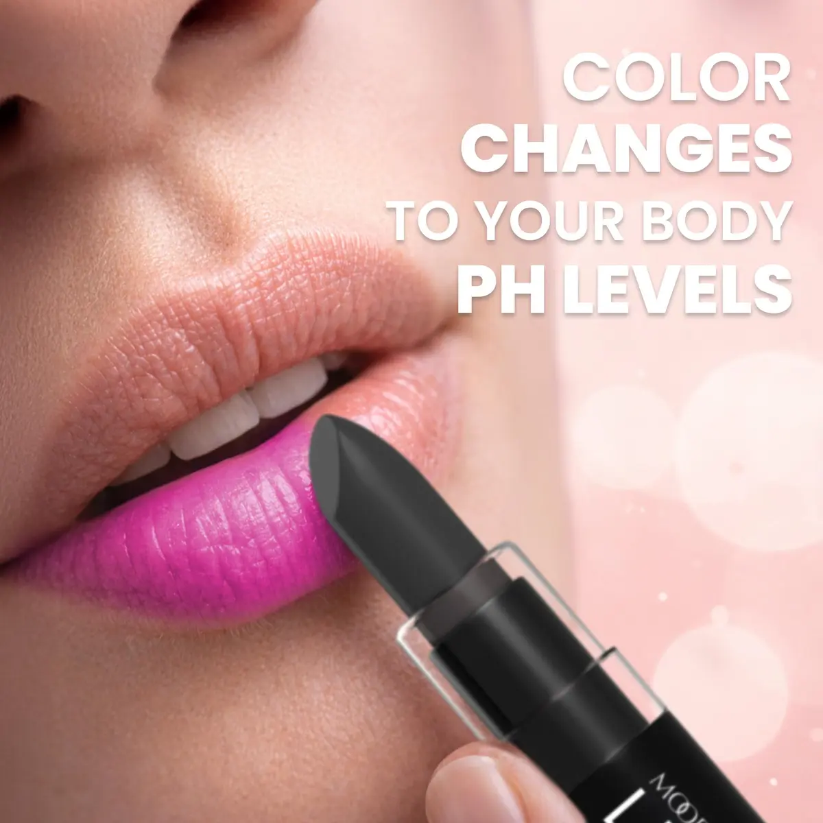 MOODmatcher LIVAURA Lipstick 0.12oz | Color Changing, Long Lasting, Moisturizing, Smudge Proof, Made in USA - view 6