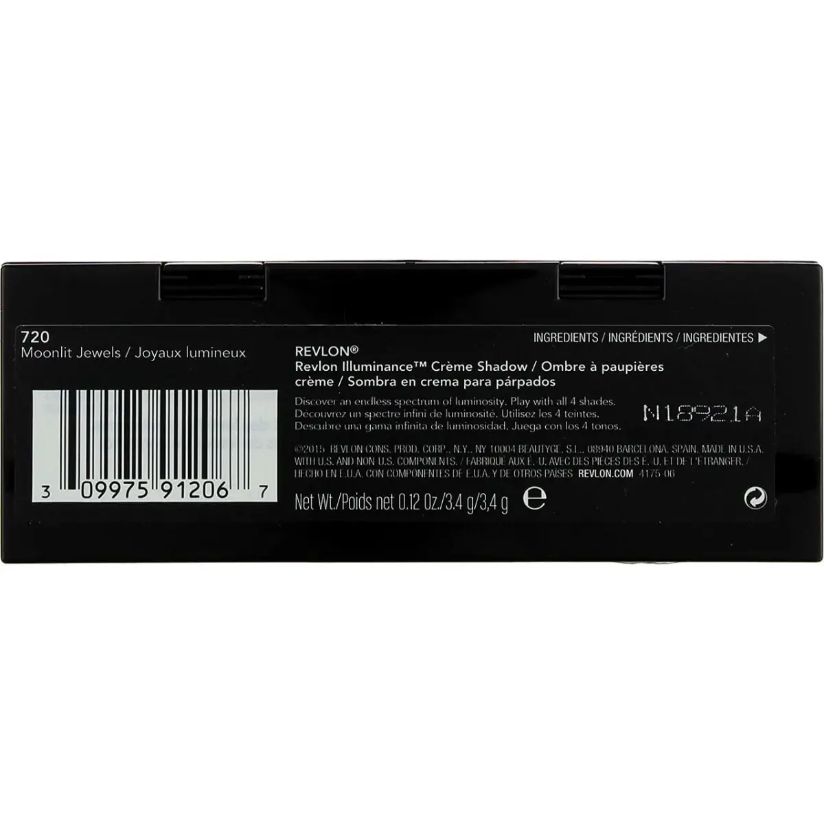 Revlon Illuminance Creme Shadow, Moonlit Jewels, 3.4g (0.12 oz) | Waterproof 24-Hour Wear - view 5