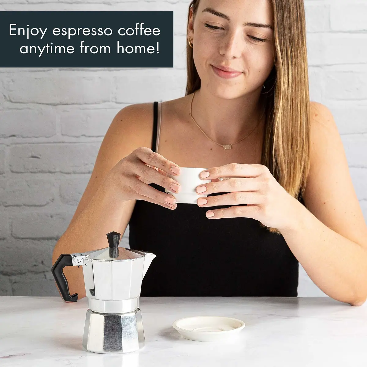 Primula Classic Stovetop Espresso & Coffee Maker 3 Cup | Compact Aluminum Moka Pot for Rich Espresso - view 6