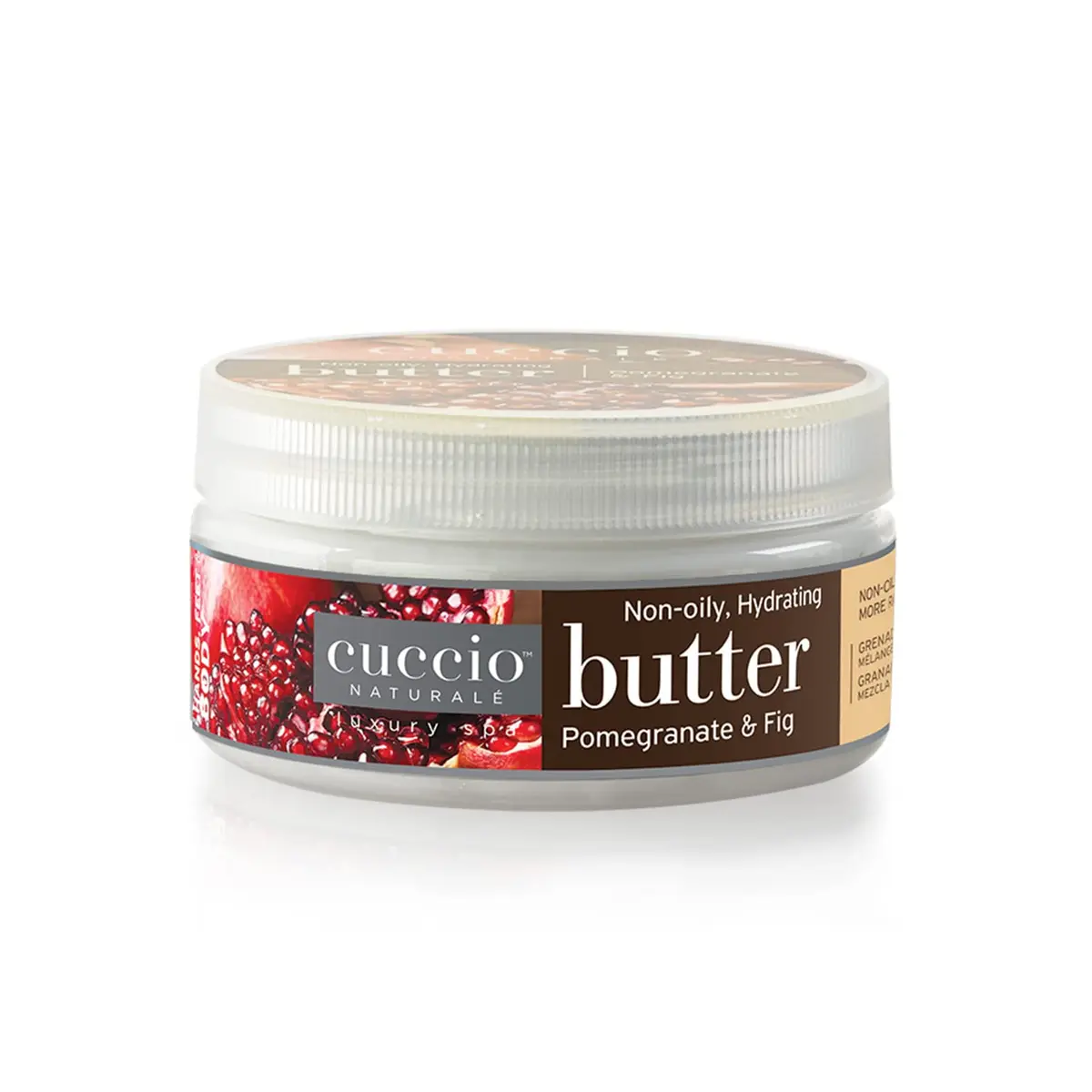 Cuccio Naturale Butter Blends - Ultra-Moisturizing, Smoothing Body Cream 8 Oz | Deep Hydration & Natural Ingredients - main product image