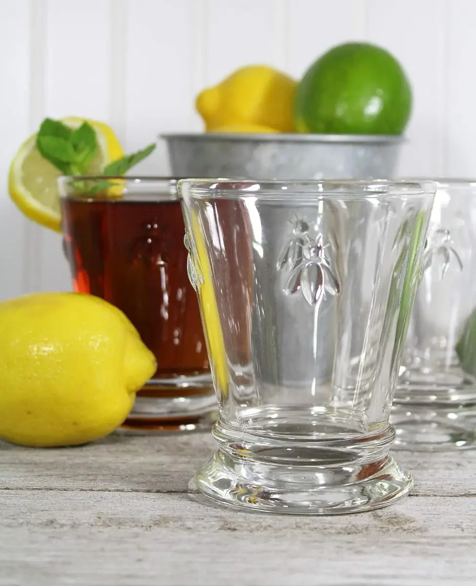 La Rochère Napoleon Bee Tumbler Set of 6 | 255ml (9 oz) Glassware | Iconic French Design - view 7