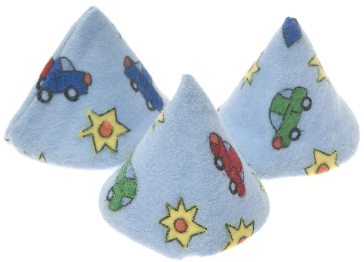 Beba Bean Pee Pee Teepee for Baby Boys - 5 Pack Cotton Cloth - Reusable Diaper Changing Shields - main product image
