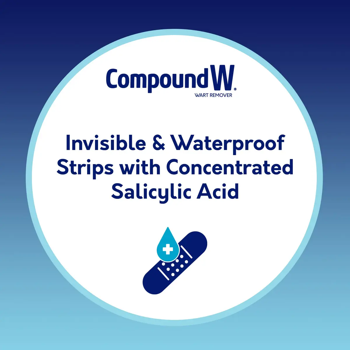 Compound W Wart Removal Strips 14 Count | Discreet, Waterproof, Maximum Strength - view 3