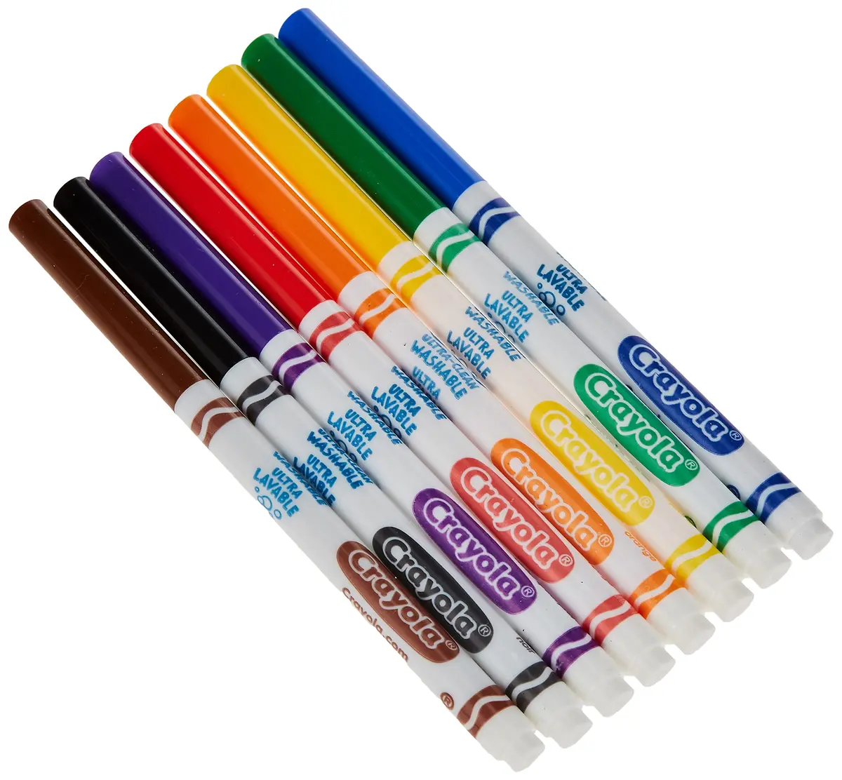 Crayola Ultra-Clean Washable Markers, Color Max, Fine Line 8 Ea | Classic Colors for Kids & Art - view 3