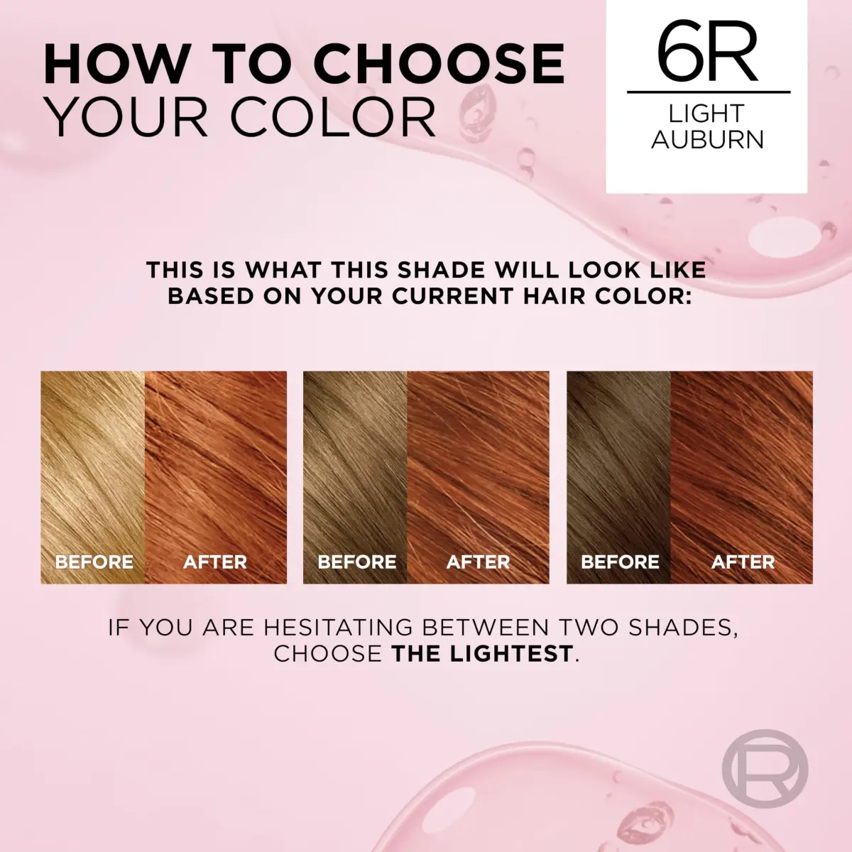 L'Oreal Paris Excellence Crème Permanent Hair Dye 6R Light Auburn | Triple Care Color with Hyaluronic Acid for 100% Gray Coverage - view 6