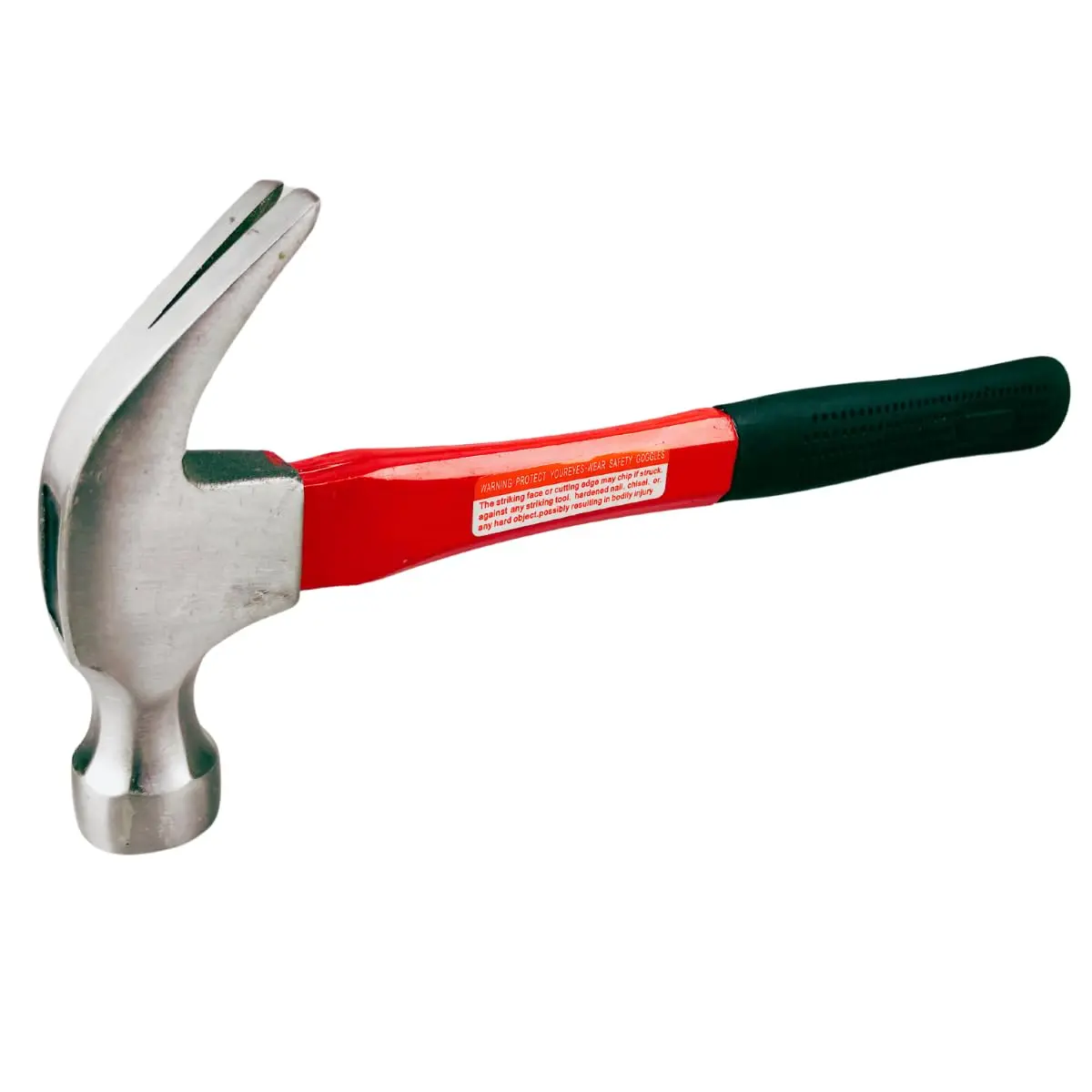 ARTESIA TOOL 13" 16oz Forged Steel Claw Hammer | Red Fiberglass Handle | 6.5" Rubber Grip | Dual-Purpose Building & Demolition - view 4