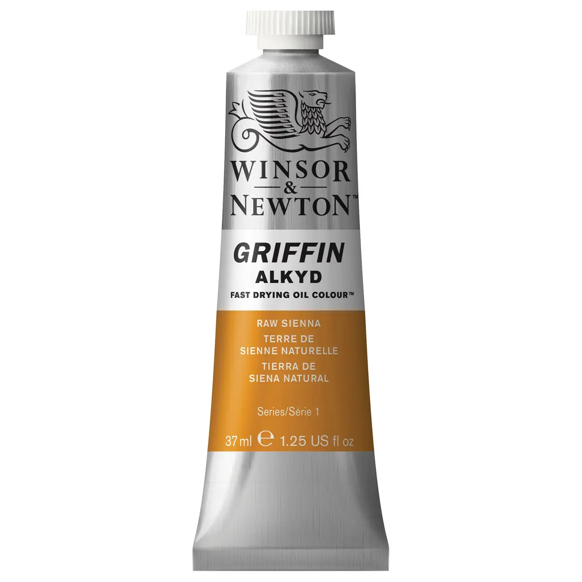 Winsor & Newton Griffin Alkyd Fast Drying Oil Paint, Raw Sienna | Quick Dry Oil Color for Artists (70-120 chars) - main product image