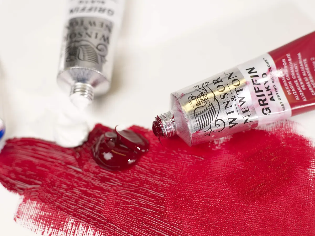 Winsor & Newton Griffin Alkyd Fast Drying Oil Paint, Raw Sienna | Quick Dry Oil Color for Artists (70-120 chars) - view 6