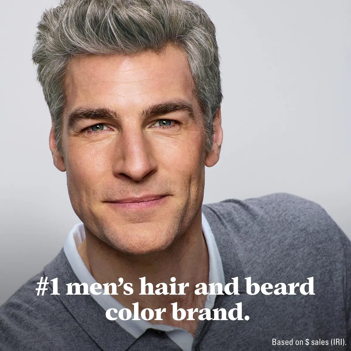 Just for Men Touch of Gray Hair Color, Salt & Pepper Look, Medium Brown T-35 (3 Pack) | Blends Gray Hair for a Natural Look - view 5