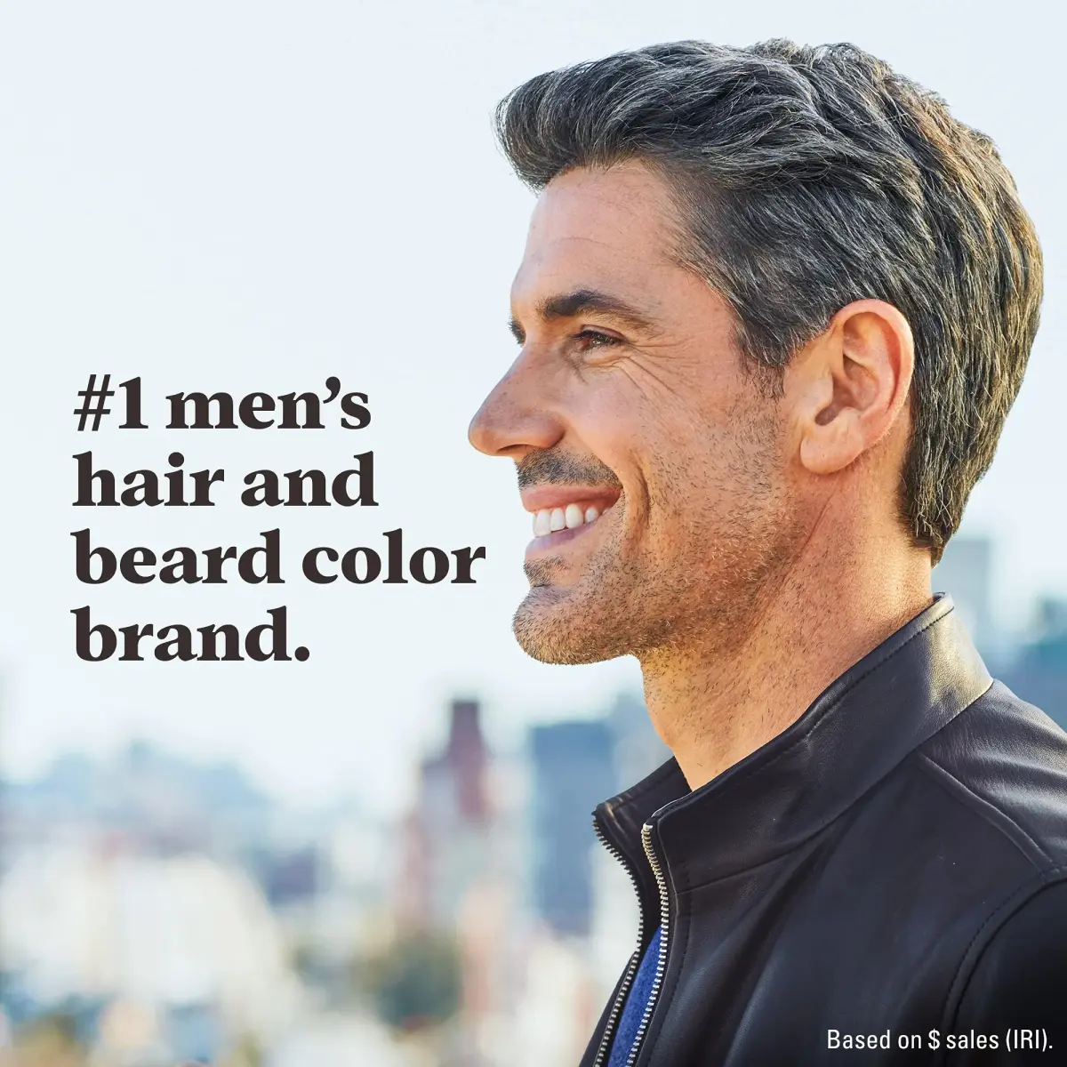 Just for Men Touch of Gray Hair Color T-45 Dark Brown (3 x 0.25 fl oz) | Blends Gray for Salt & Pepper Look - view 5