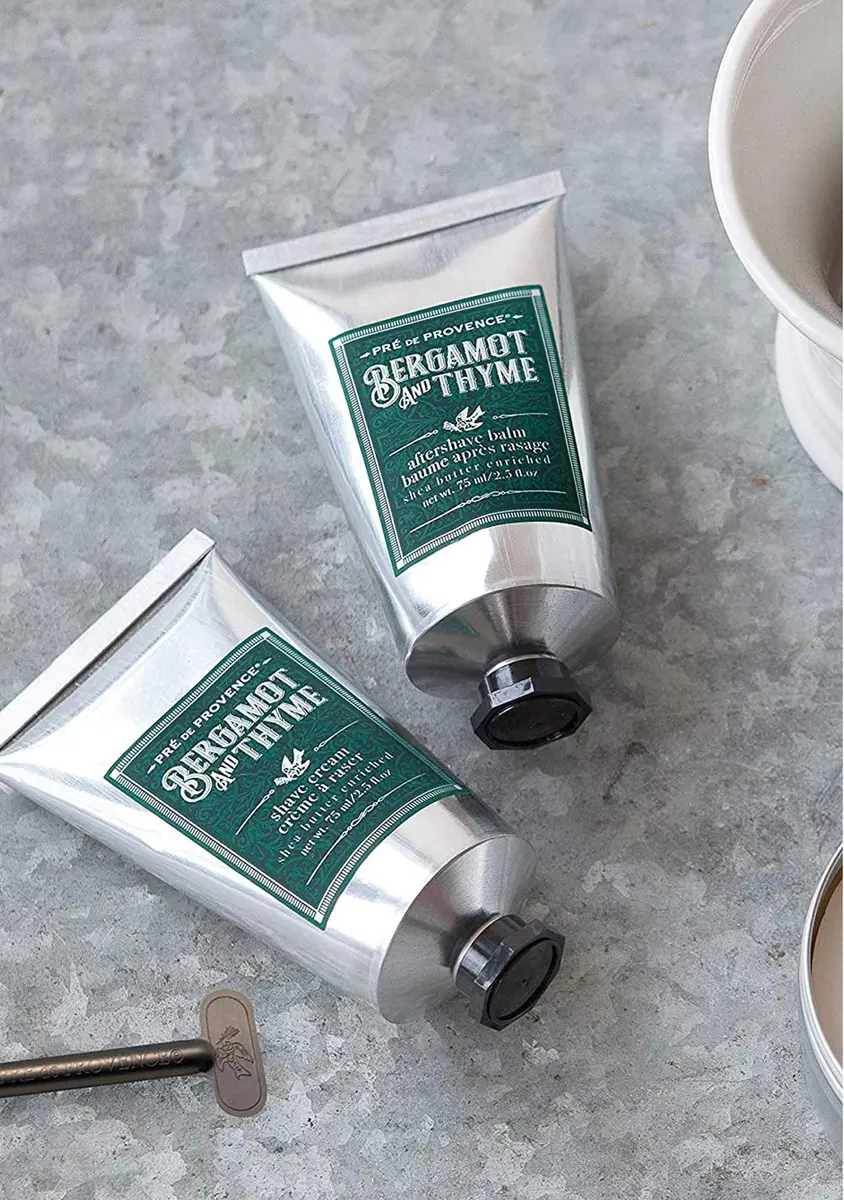 Pre de Provence Shea Butter Enriched Men's After Shave Balm Bergamot & Thyme 75ml (2.5 Ounce) | Soothes and Hydrates Post-Shave - view 7