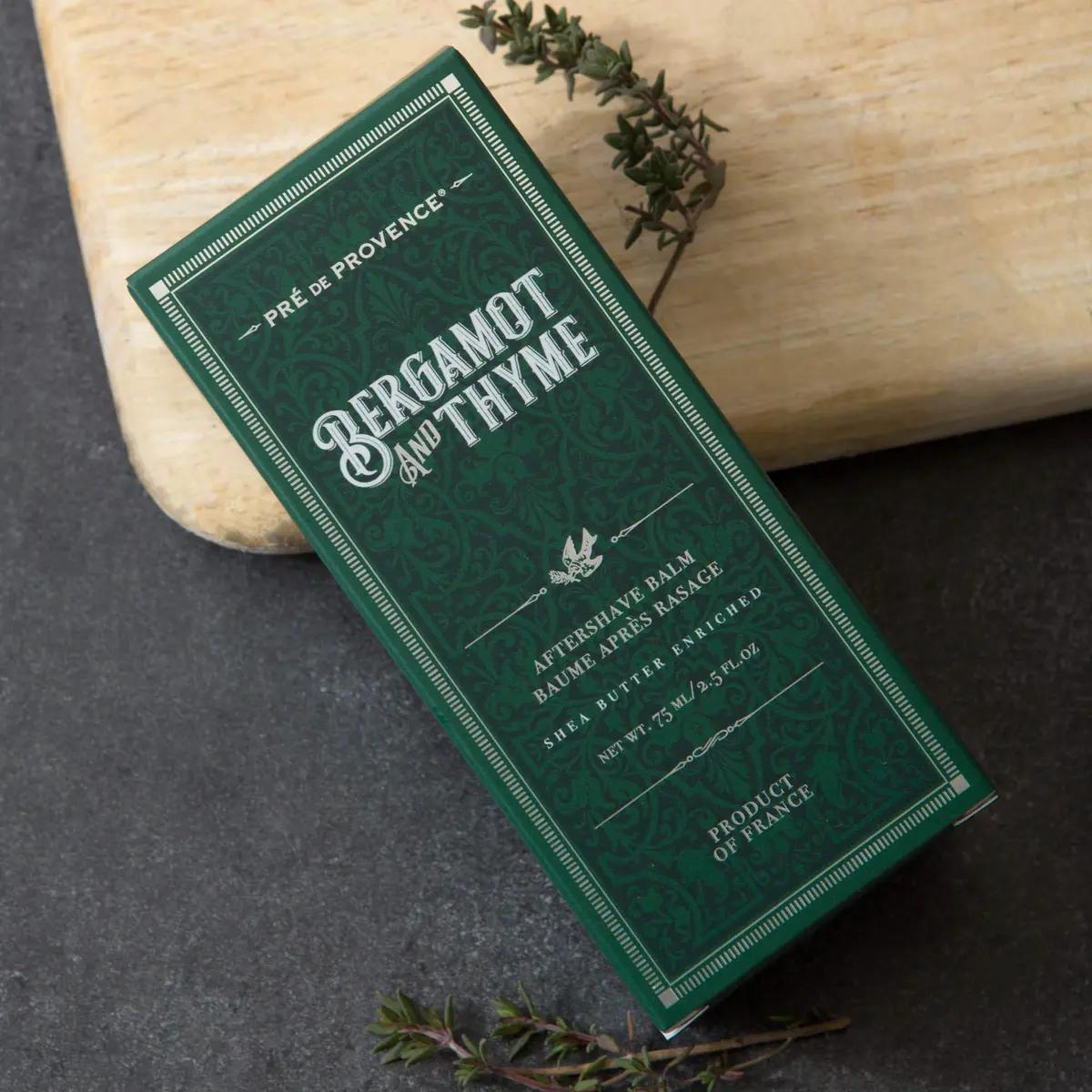 Pre de Provence Shea Butter Enriched Men's After Shave Balm Bergamot & Thyme 75ml (2.5 Ounce) | Soothes and Hydrates Post-Shave - view 3
