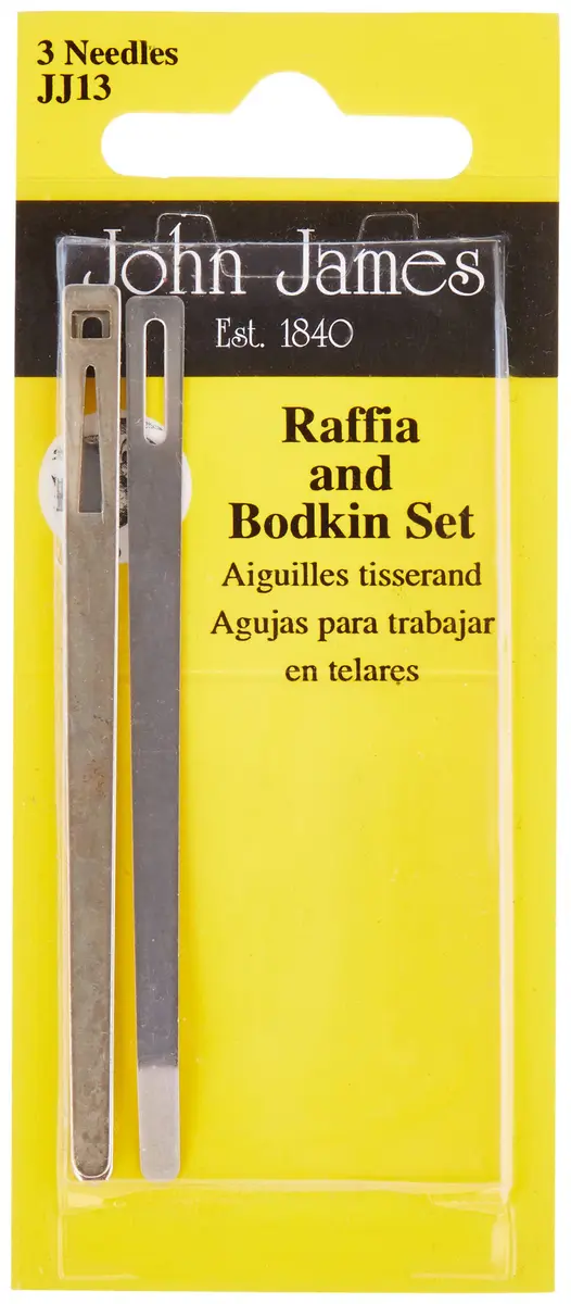Colonial Needle Raffia and Bodkin Needle Set | Thread Elastic Ribbon Drawstrings Easily - main product image