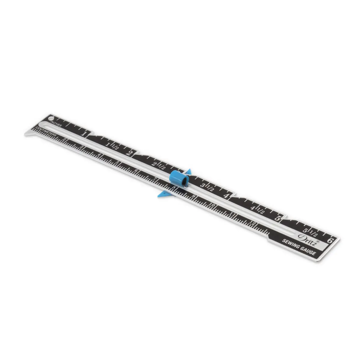 Dritz 620 Sewing Gauge with Sliding Marker, 8 inches (20.3 cm) | Accurate Hem & Buttonhole Marking - view 5