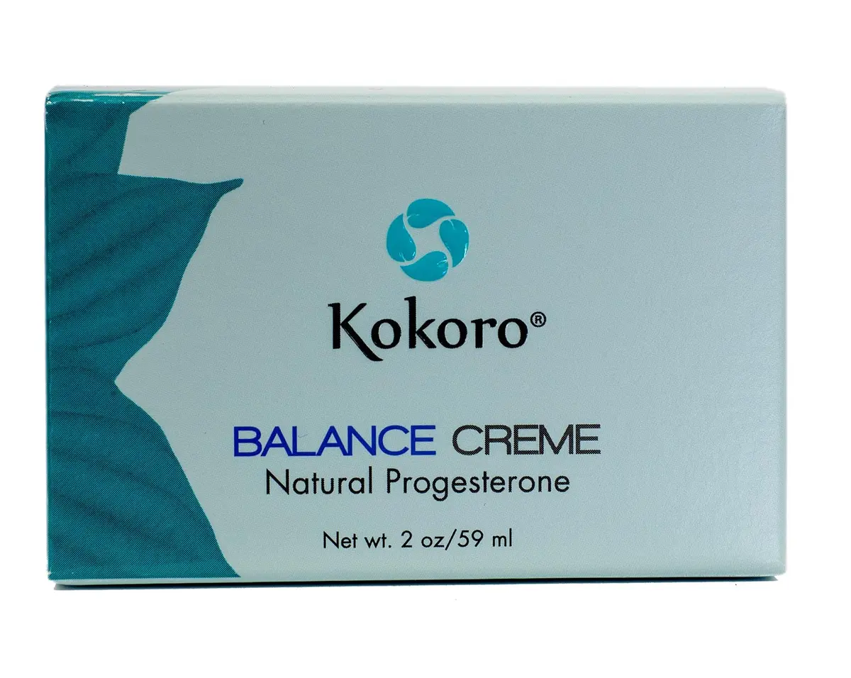 Kokoro Balance Creme for Women | 59ml (2oz) | Natural Progesterone Cream for Menopause Support - view 4