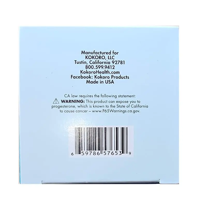 Kokoro Balance Creme for Women | 59ml (2oz) | Natural Progesterone Cream for Menopause Support - view 10