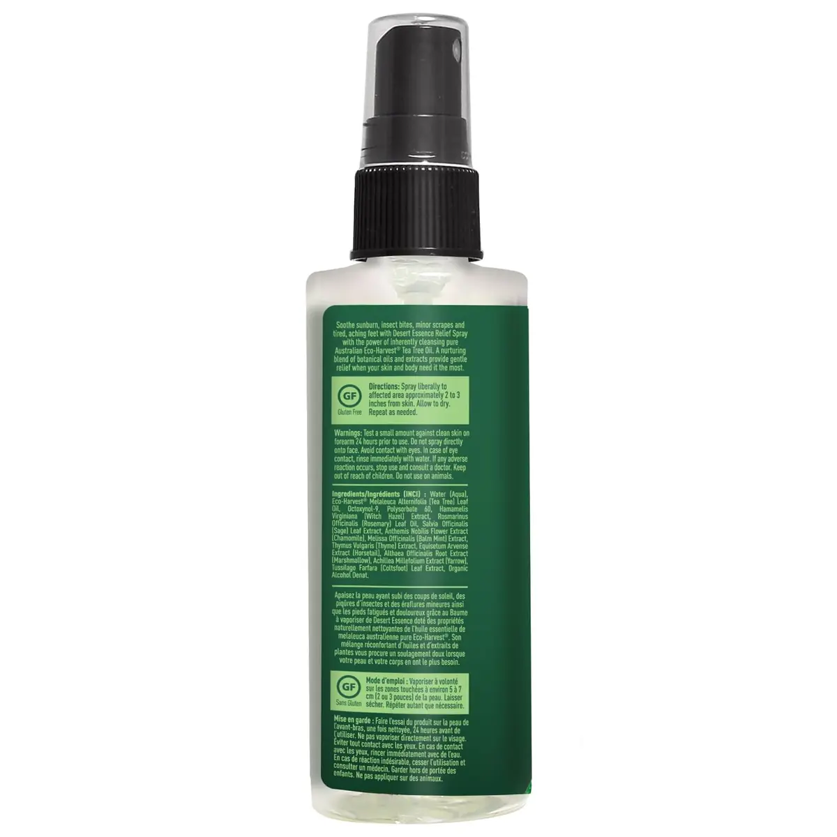 Desert Essence Soothing Relief Spray for Sunburns, Insect Bites | Botanical Botanical Relief (70-120 chars) - view 7