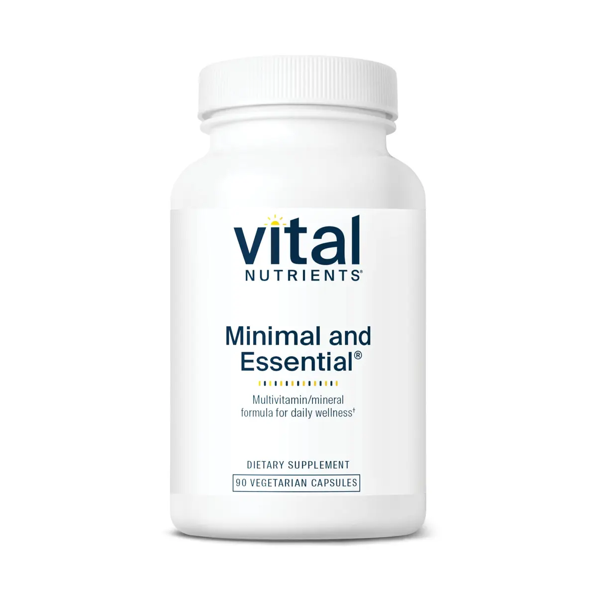 Vital Nutrients Minimal and Essential Multivitamin, 90 Capsules | Supports Metabolism & Antioxidant Defense - main product image