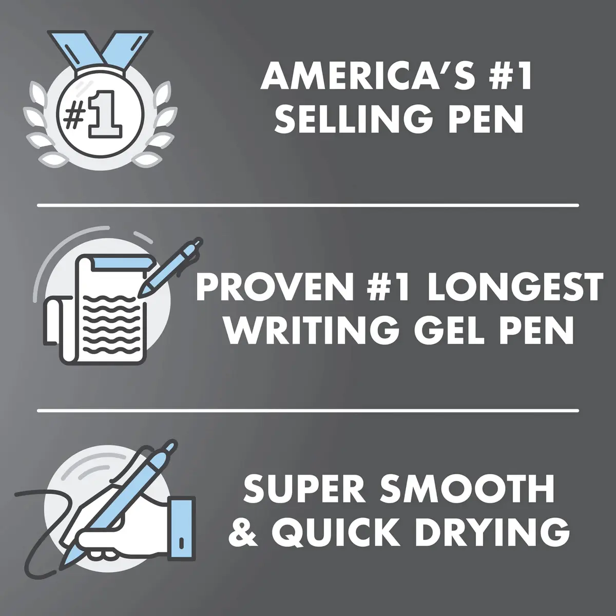 PILOT G2 Gel Roller Pens Ultra Fine Point 0.38 mm Red Pens 12 Count | Longest-Lasting Gel Ink Pen - view 4