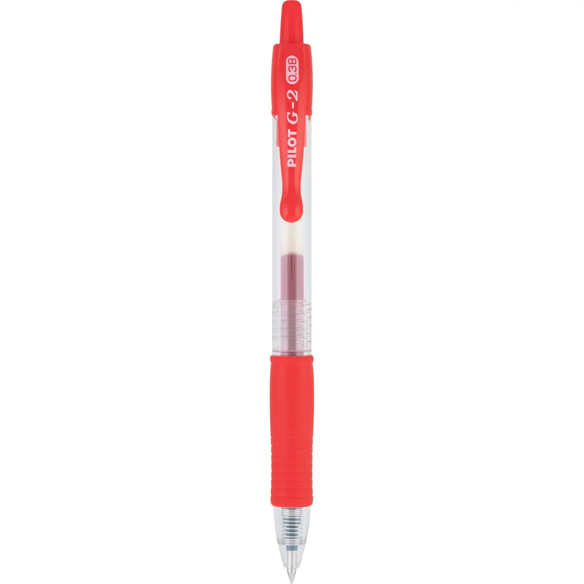 PILOT G2 Gel Roller Pens Ultra Fine Point 0.38 mm Red Pens 12 Count | Longest-Lasting Gel Ink Pen - view 6