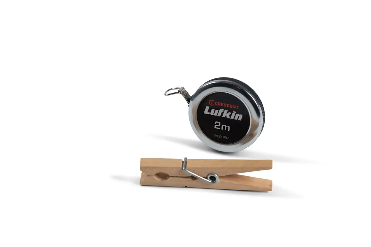 Crescent Lufkin W606PM Executive Diameter Pocket Tape Measure 2m (6.5ft) | Measures Pipe, Cable, Tire Diameters Accurately - view 2