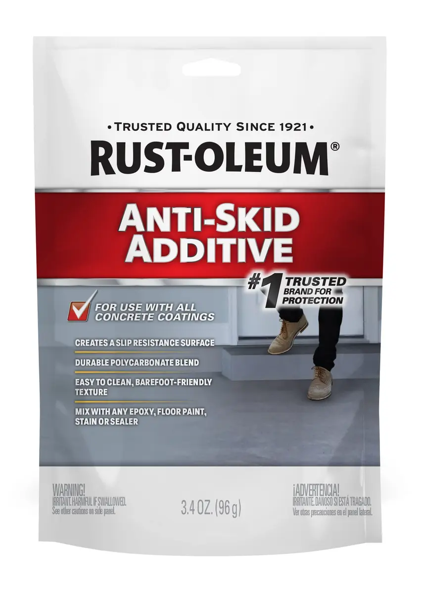 Rust-Oleum Anti-Skid Additive Powder 100.55 ml (3.4 Fl Oz) | For Concrete, Wood, Metal, Fiberglass Surfaces - main product image