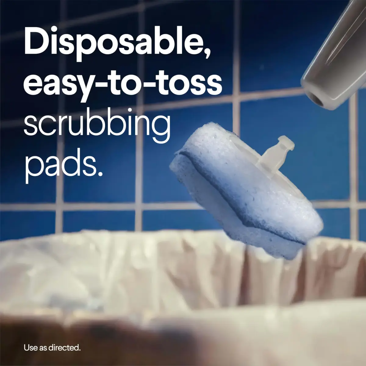 Clorox Toilet Wand Disposable Toilet Cleaning Kit with Caddy & 6 Refills | Kills 99.9% of Germs & Viruses - view 7