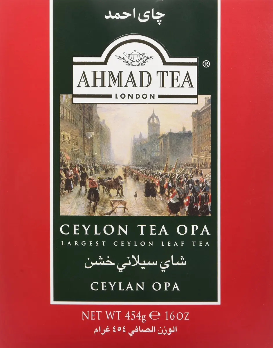Ahmad Tea Black Tea, Ceylon Opa Loose Leaf, 454g | Rich, Zesty & Award-Winning - main product image
