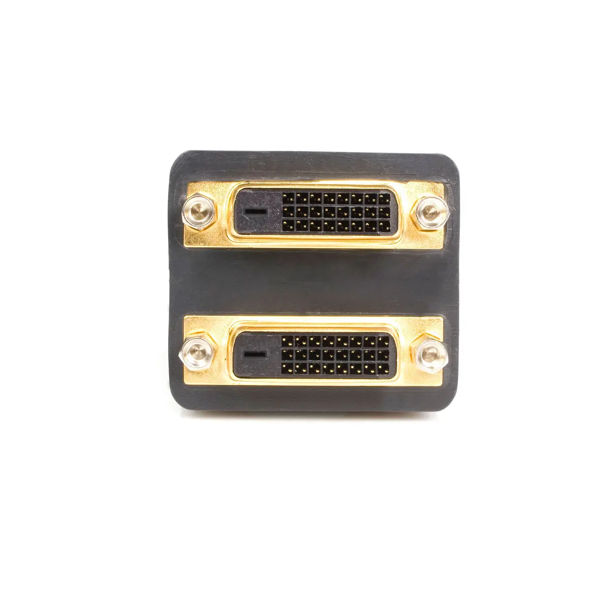 StarTech.com DVI Splitter Cable 1ft (30cm) M/F DVI-D to 2x DVI-D Dual Video Splitter | Supports 2560x1600 Resolution - view 2