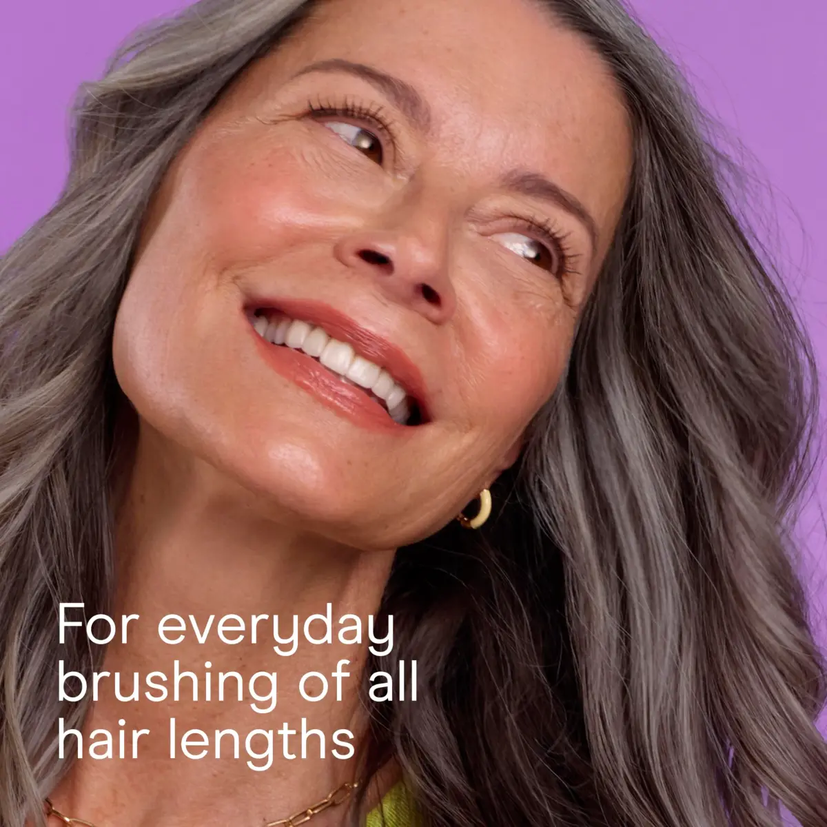 Conair Ultra Wide Paddle Hair Brush for Thick Hair | Detangling Design with Ball-Tipped Bristles - view 7