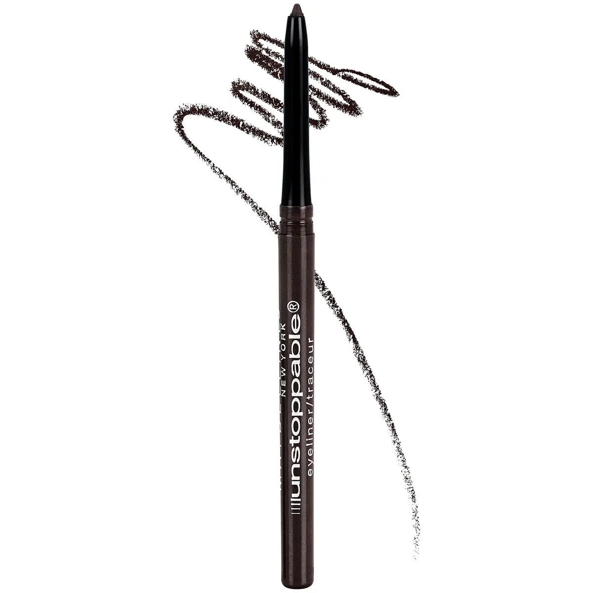 Maybelline Unstoppable Waterproof Mechanical Eyeliner Pencil, Espresso, 0.01 oz (0.28 g) | Smudge-Resistant & Ophthalmologist Tested - main product image