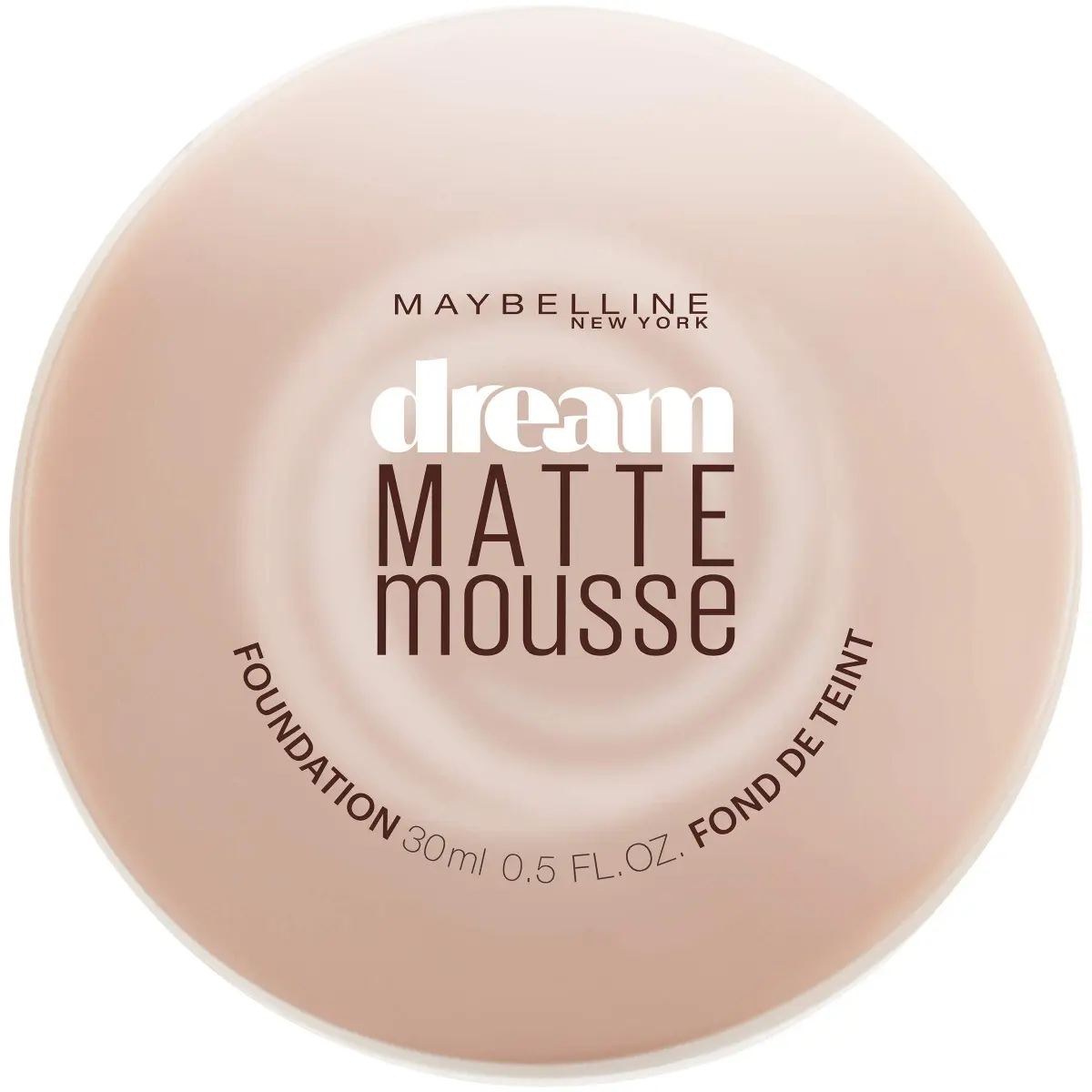 Maybelline New York Dream Matte Mousse Foundation Classic Ivory 18.7g (0.64 oz) | Lightweight Matte Finish - main product image