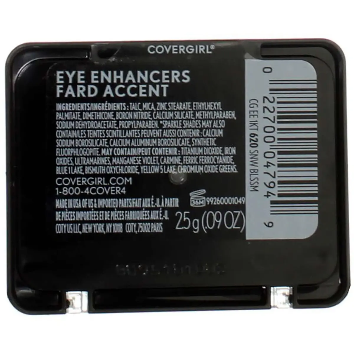 CoverGirl Eye Enhancers 1-Kit Eyeshadow Snow Blossom 0.9oz | Sheer, silky formula for vibrant eyes - view 2